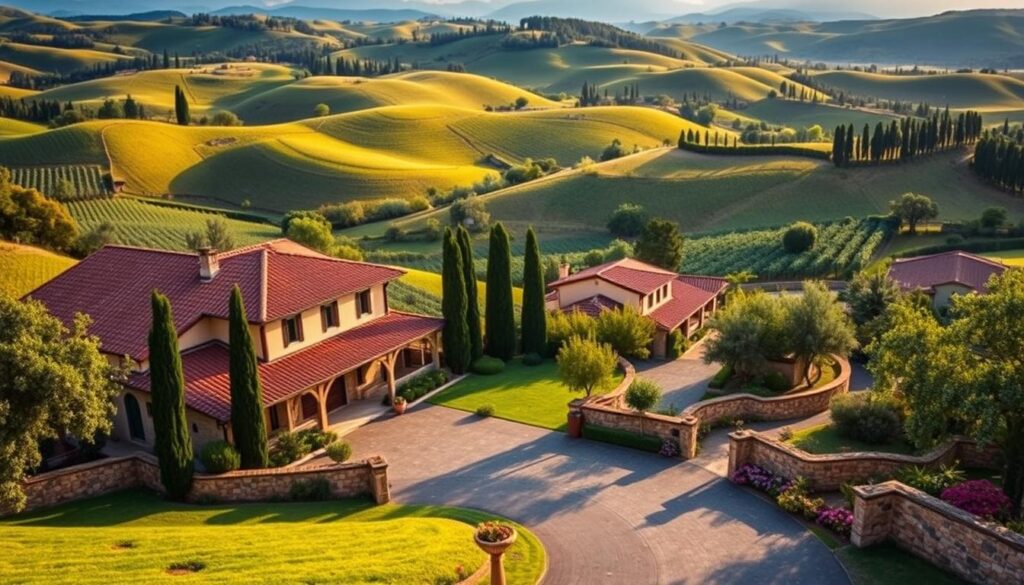 Tuscany countryside villa