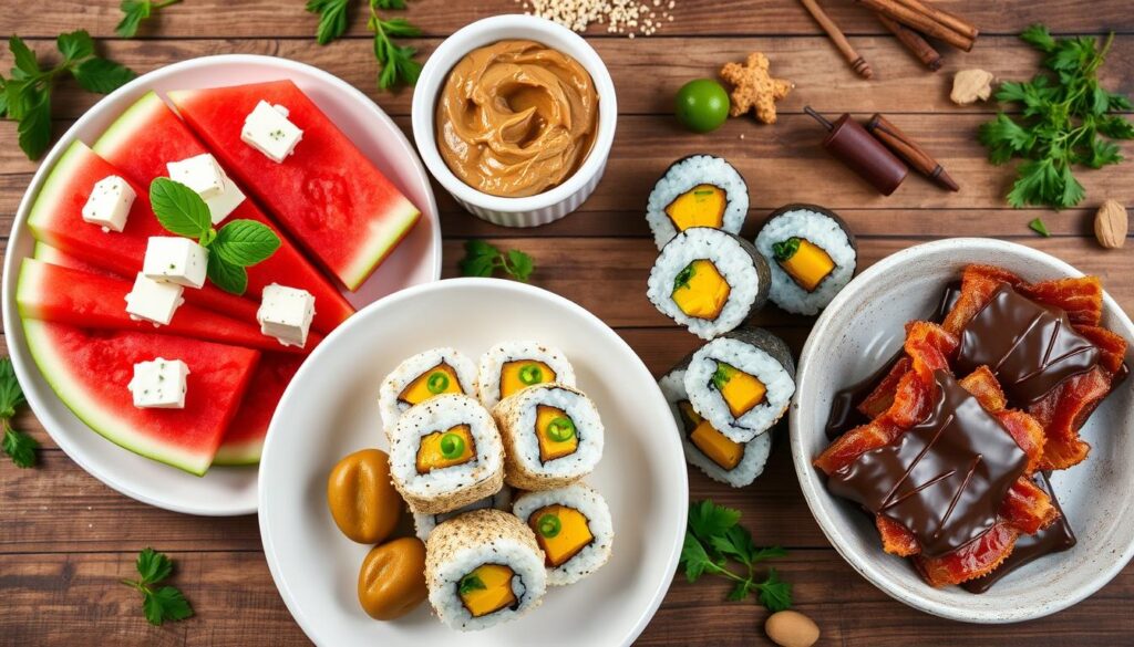 Unexpected food combinations