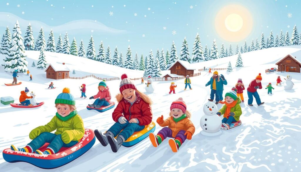 budget-friendly snow activities