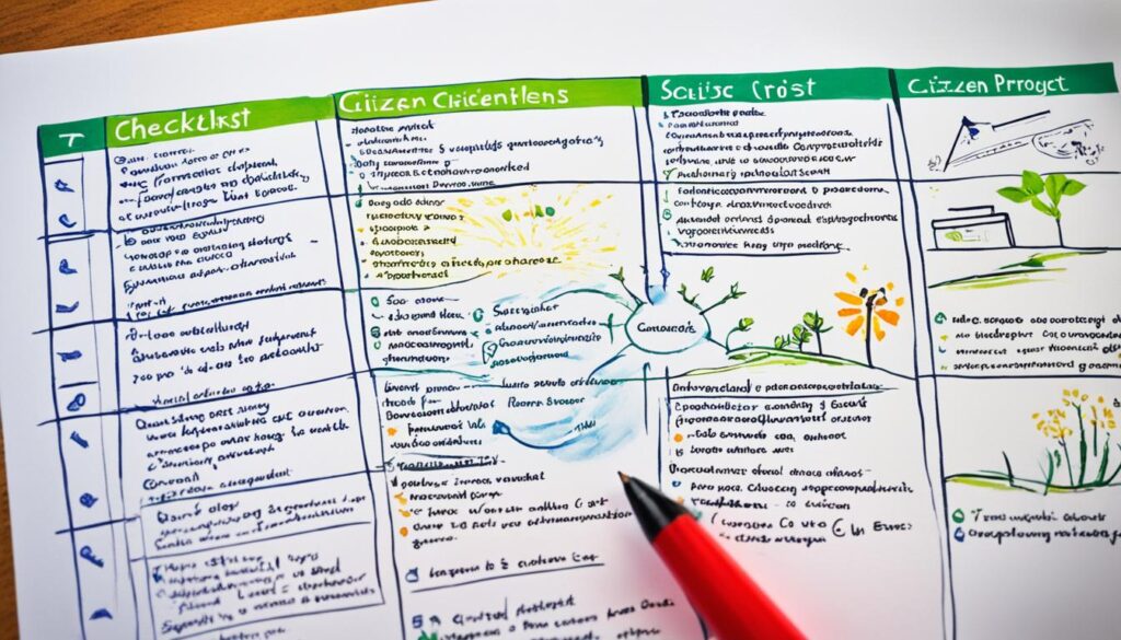 citizen science project requirements