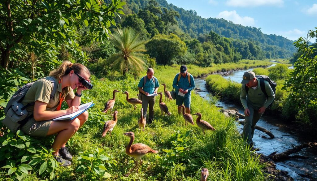 conservation fieldwork