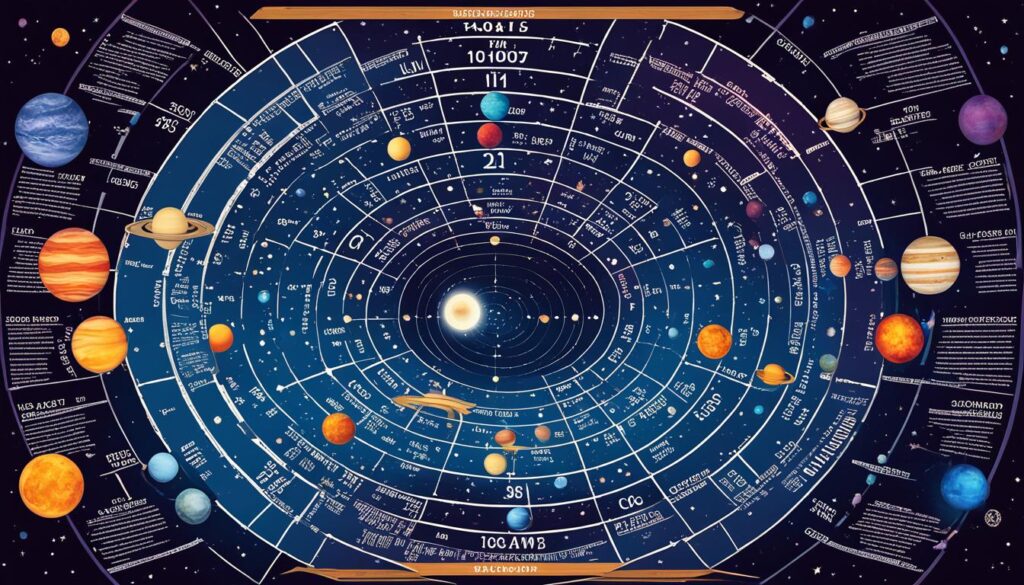 cosmic calendar