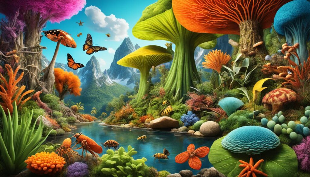 diverse natural world