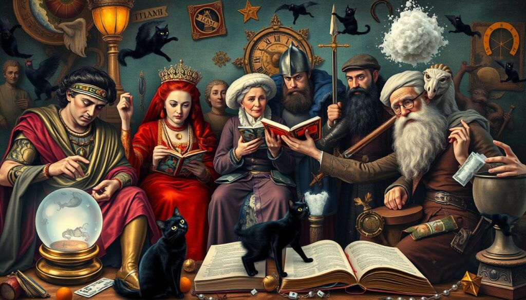 historical figures' superstitions