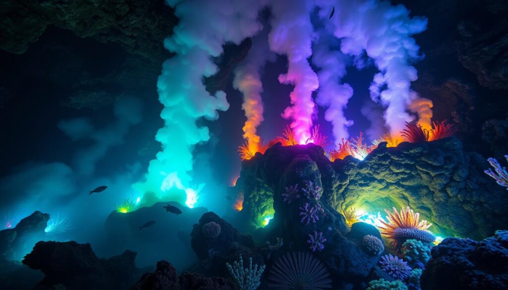 hydrothermal vents
