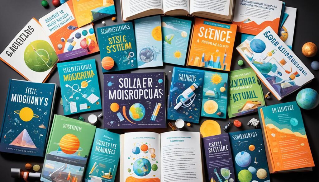 science-themed books and resources