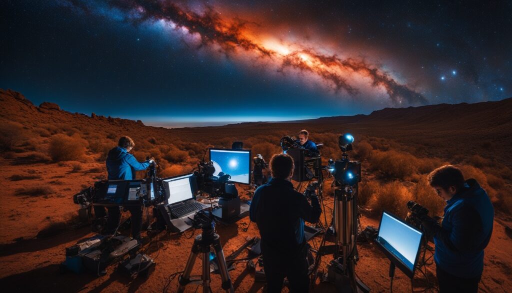 scientific research in astronomy