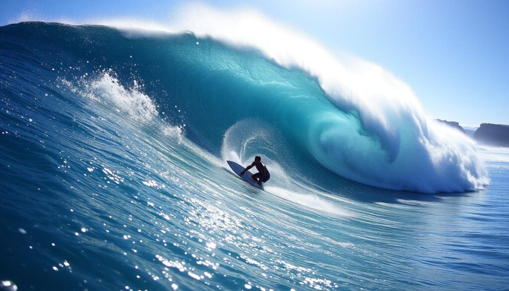 surfing thrilling activities