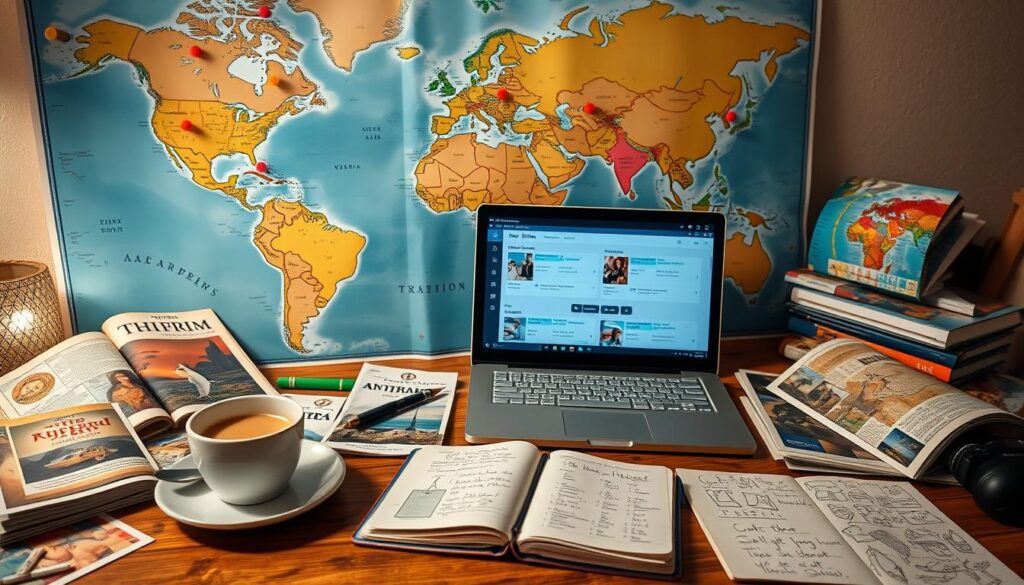 travel itinerary planning