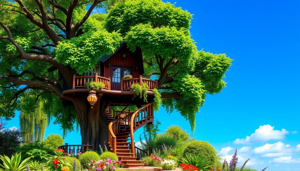 treehouses
