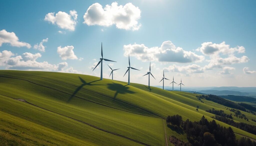 wind turbines